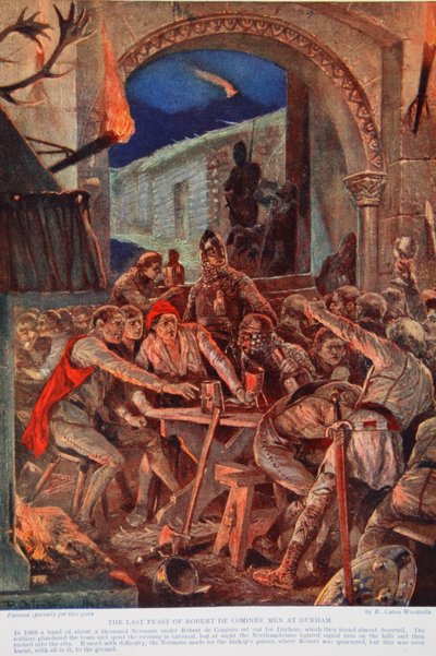 The last feast of Robert de Comines